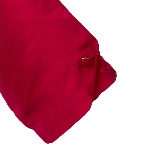 Saks Fifth Avenue Women's Vintage Fuchsia Long Sleeve Jumpsuit Size M - Picture 6 of 14